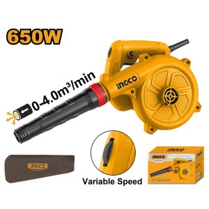INGCO ASPIRATOR BLOWER VAR. SPEED 0-16500RPM 650W AB6508