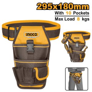 INGCO 10 POCKETS WAIST POUCH WITH BELT HTBP030628