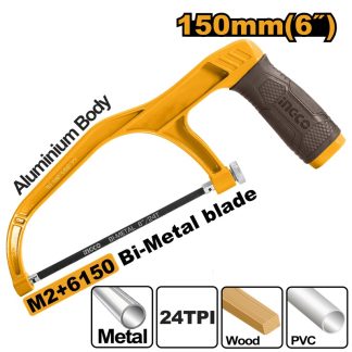 INGCO SOFT GRIP MINI HACKSAW MHHF1503