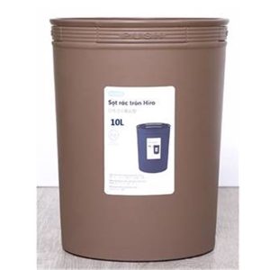 INOCHI ROUND WASTE BIN 236 X 236 X 300MM (10L) - BROWN