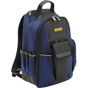 IRWIN HEAVY DUTY PRO BACKPACK WITH 27 POCKETS & SLOTS, 2012167