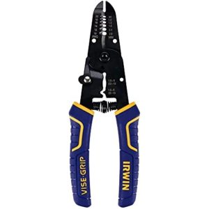 IRWIN VISE GRIP MULTI TOOL WIRE STRIPPER/CRIMPER/CUTTER 7",10-20AWG 2078317