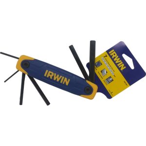 IRWIN 7PC 2.0~8.0MM HT FOLDING HEX KEY SET [T9097007]