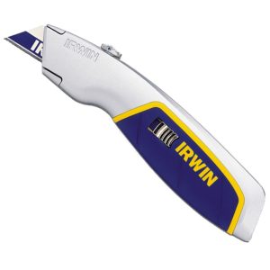 IRWIN PRO-TOU RETRACTABLE KNIFE CARDED 10504236