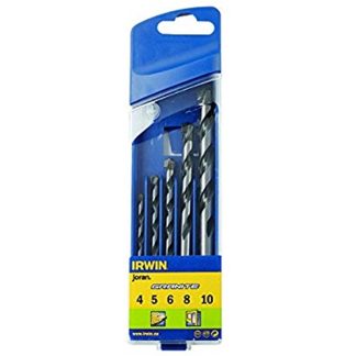 IRWIN JORAN 5-PC GRANITEY DRILL BIT SET (4,5,6,8,10) 10501917