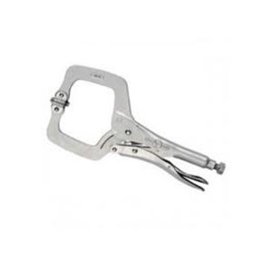 IRWIN LOCKING C-CLAMP WITH SWIVEL PADS