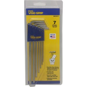 IRWIN 7PC1.5~6.0MM PRO BALL END XL HEX KEY SET[T9097077]