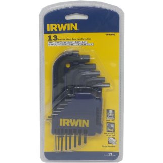 IRWIN 13PC 0.05"~3/8" L" SHORT HEX KEY SET [T9097002]