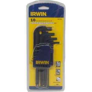 IRWIN 10PC 1.5~10MM LONG BALL END HEX KEY SET [T9097005]