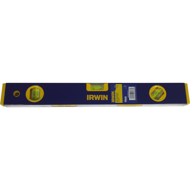 IRWIN ALUM BOX BEAM MAGNETIC LEVEL 3 VIALS