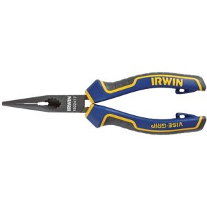 IRWIN HIGH LEVERAGE LONG NOSE PLIER