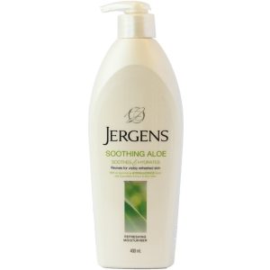 JERGENS SOOTHING ALOE MOISTURISER 400ML - K595100