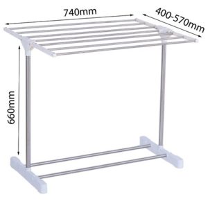 JP STILUS MOBILE DRYING RACK 74CM(L) X 66CM(H) JP0313A