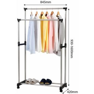 JP STILUS CLOTHES RACK 84.5CM(L) X 93 ~160CM(H) JP0323