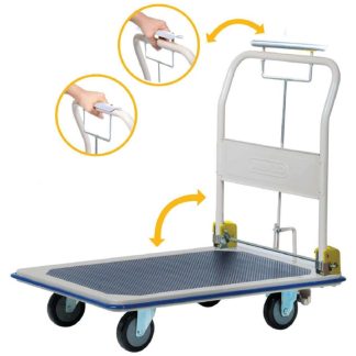 JUMBO PLATFORM TROLLEY WITH HAND BRAKE L940*W615*H885 370KG HB210JCK