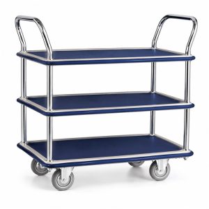 JUMBO 3TIER DOUBLE HANDLE TROLLEY L765*W485*H860 220KG HL130D