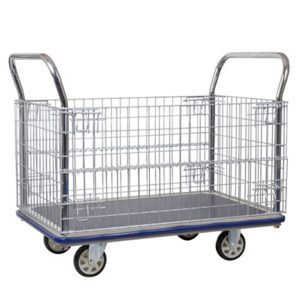 JUMBO DOUBLE HANDLE W/ZP NET TROLLEY 650KG, L1280*W765*H1050 - HG513