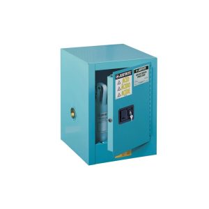 JUSTRITE 4 GAL CABINET CORROSIVE MANUAL W/PDLE JUM890402