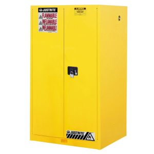 JUSTRITE 60 GAL MANUAL CABINET SURE-GRIP EX WITH PADDLE HANDLE JUM896000