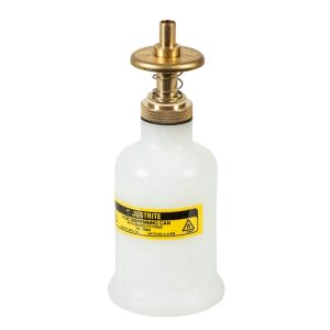 JUSTRITE 0.12L POLYETHYLENE DISPENSER CAN - 14002 (CLEAR)