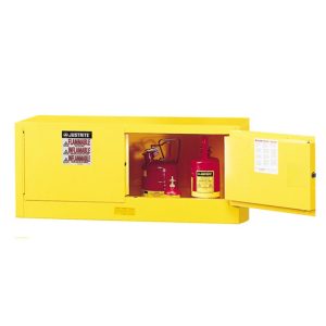 JUSTRITE 12 GAL PIGGYBACK SAFETY CABINET MANUAL W/PADDLE HANDLE JUM891300