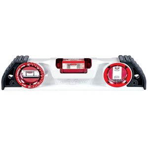 KAPRO H/ DUTY CAST ALUM PRECISION MAGNETIC LEVEL 250MM OPTIVISION™ RED 935