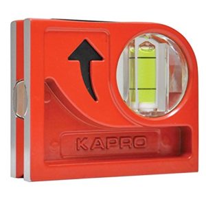 KAPRO MAGNETIC CAST LEVEL,V-GROOVE & PLUMB SITE DUAL VIEW VIAL, 846M-08