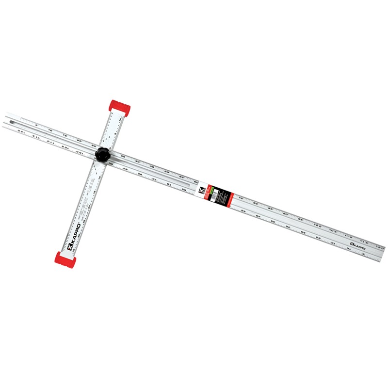 KAPRO ADJUSTABLE ANODIZED ALUM T-SQUARE 1200MM 317
