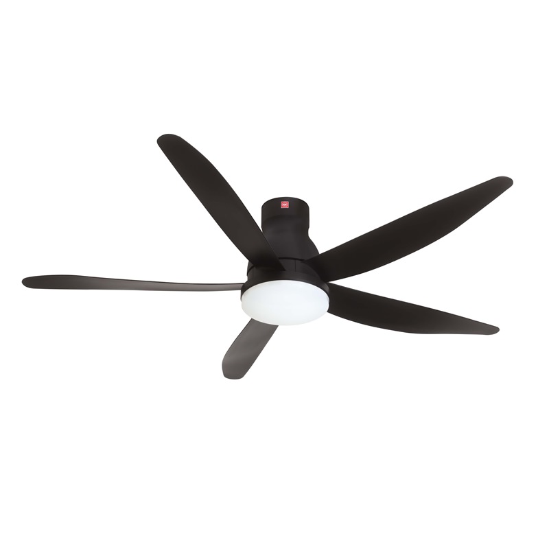 KDK 60" 5 BLADE CEILING FAN LED LAMP WITH REMOTE CONTROL U60FW