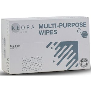 KEORA GENERAL MULTI-PURPOSE WIPES (THICKNESS 70GSM +/-) 40 SHEET / BOX
