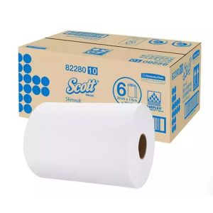 KIMBERLY-CLARK KC SCOTT AIRFLEX SLIMROLL HRT HAND ROLL TOWEL KC82280 6/CTN