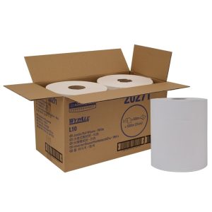 KIMBERLY CLARK L10 JUMBO ROLL WIPERS KC20271 31CM X 600M (2 ROLLS)
