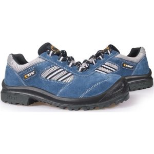 KING POWER KPR BLUE LOW-CUT LACE-UP SAFETY SHOE M-017B JSD