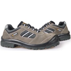 KING POWER KPR GREY LOW-CUT LACE-UP SAFETY SHOE M-017G