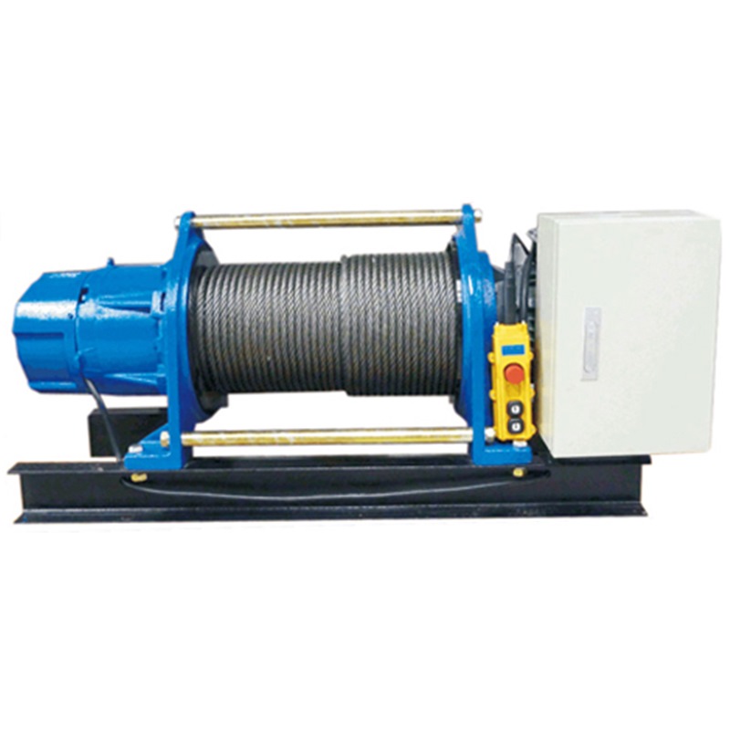KIO ELECTIC WINCH W/BASE,1000KG 240V,10*100M ROPE,GG1050