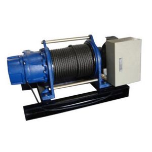 KIO ELECTIC WINCH W/BASE 2000KG 415V,14*100M ROPE, GG2000