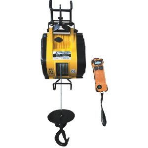 KIO WIRELESS REMOTE CONTROL LIFTING WINCH 250KG 4.8*31M ROPE SRW-250