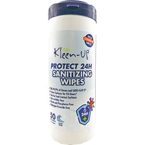KLEEN-UP PROTECT 24H SANITIZING WIPES KU3005 50S
