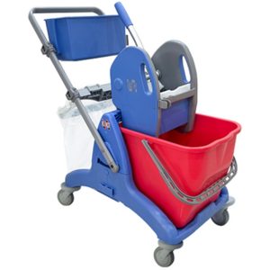 KLENCO KLEANWAY COMPACT 25L MOPPING TROLLEY W/ WRINGER
