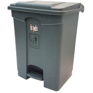KLENCO ENVON FOOT PEDAL WASTE BIN 30L GREY