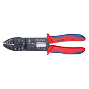 KNIPEX ELECTRICIAN WIRE STRIPPER/CRIMPER 9722240