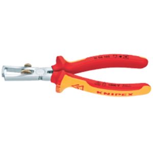 KNIPEX INSULATED WIRE STRIPPER 6" 1106160