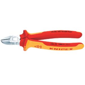 KNIPEX INSULATED DIAGONAL CUTTER 6" 7006160