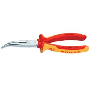 KNIPEX INSULATED BENT NOSE CUTTING PLIER 6" 2526160