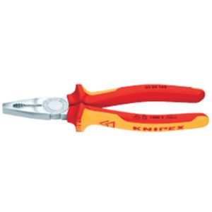 KNIPEX INSULATED COMBINATION PLIER 6" 0306160