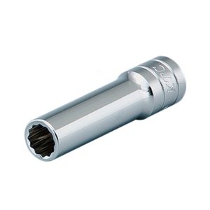 KTC 1/4" DR DEEP SOCKET 12PT (INCHES)