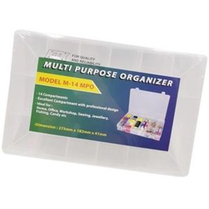 KTK M14 COMPARTMENTS BOX 275*182*41MM