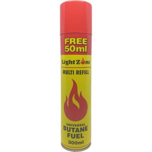 LIGHT ZONE GAS LIGHTER REFILL -300ML
