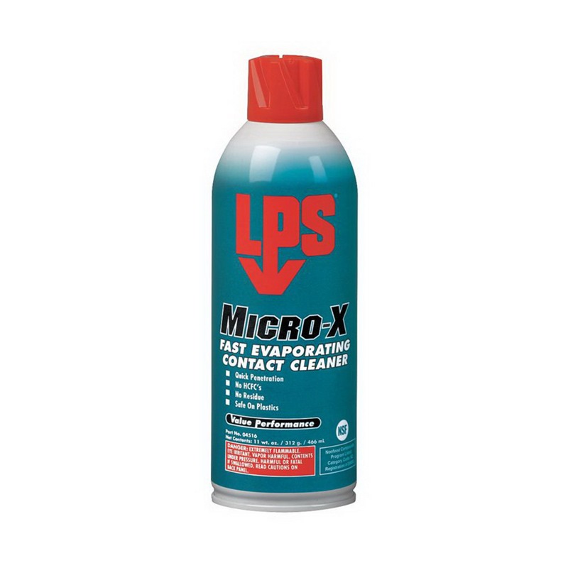 LPS MICRO X EVAPORATING CONTACT CLEANER 11OZ
