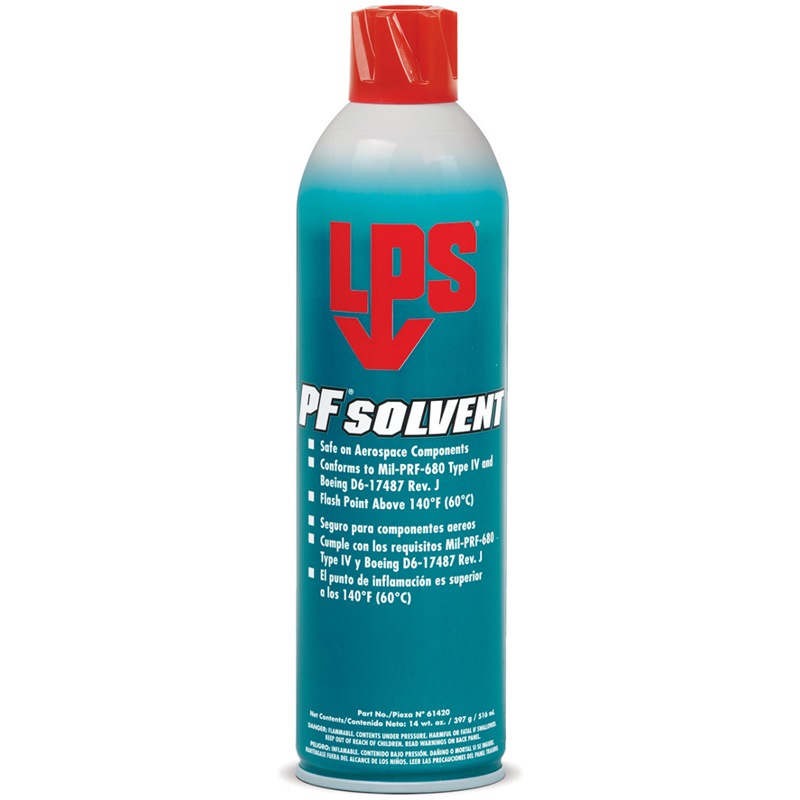 LPS PF-SOLVENT DEGREASER 14OZ - 61420